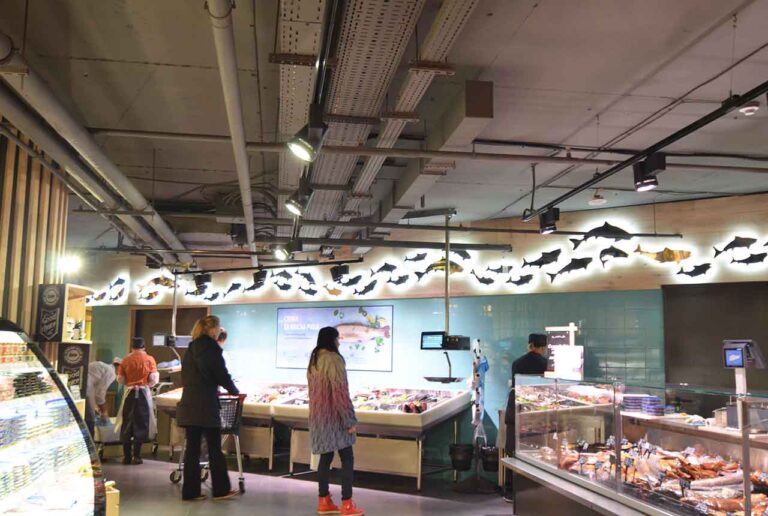 decoración de comercios