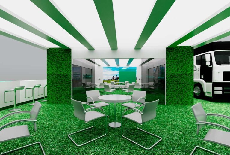 ESA expo stand front view