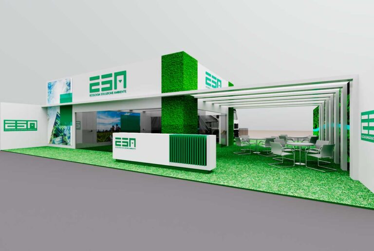 exhibition stand for transport company