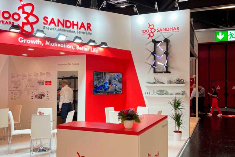 construction of exhibition stands in Germany