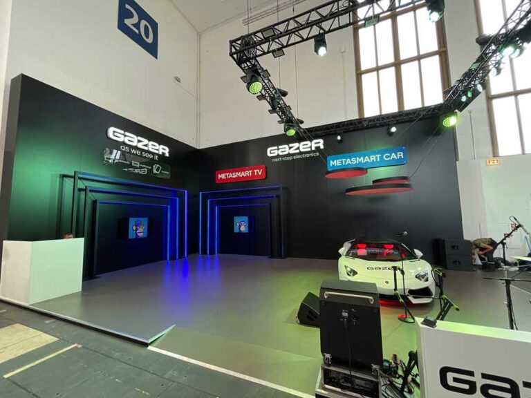 Stand de feria de Gazer 2