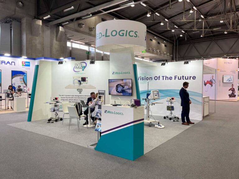 Stand de feria de Med Logics 2