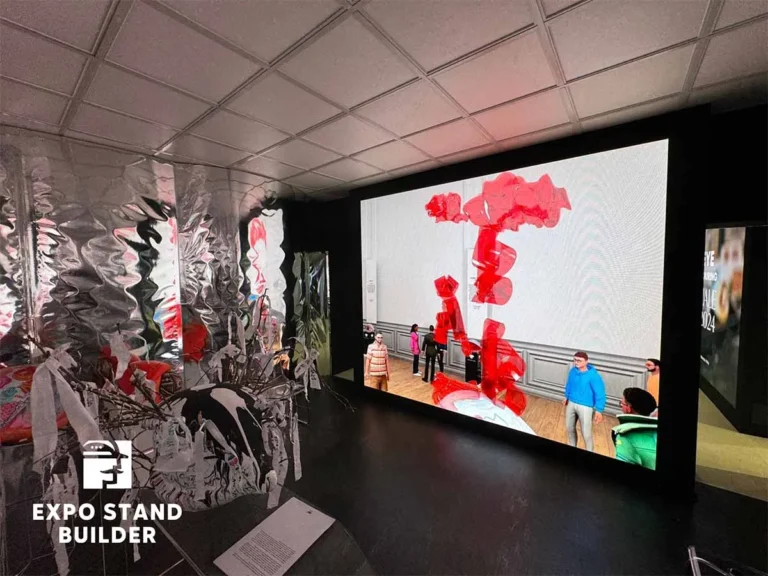 Struktur des Messestandes in Venedig 5