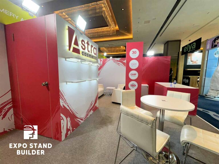 stand de exposición para ASTRA 1