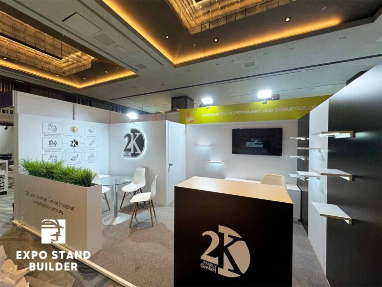 Messebauer für Kosmetikmesse in der Türkei
