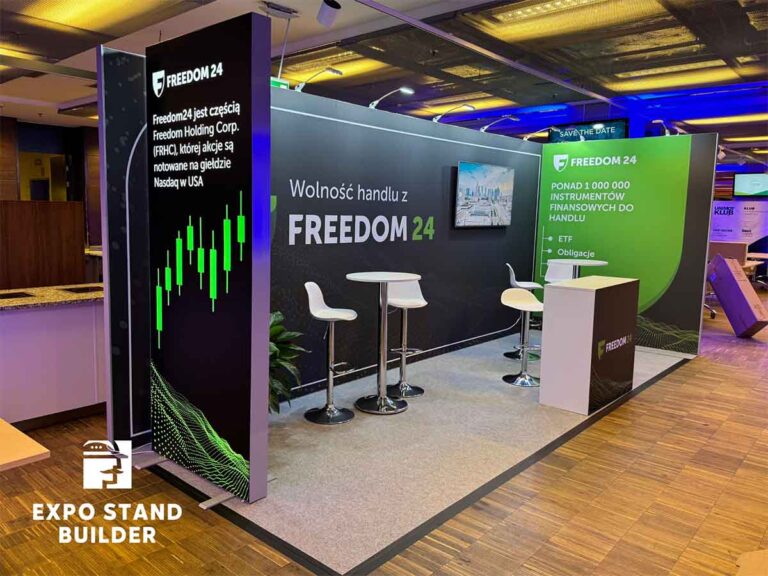 Modular booth build-up in Warsaw 3