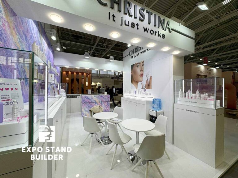 exhibition booth build in Bologna 6
