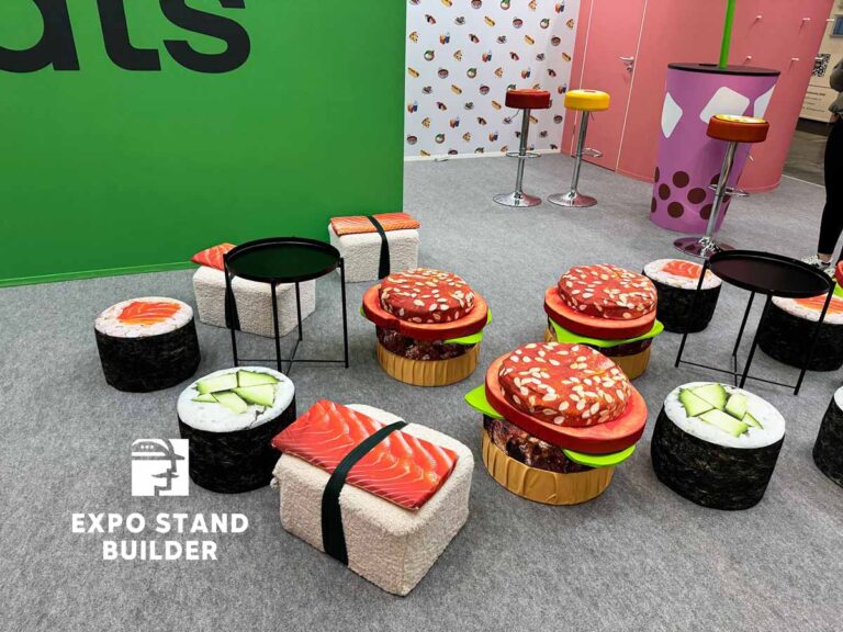 Diseño y construcción del stand en Hamburgo 6