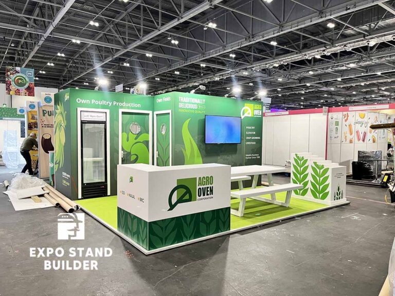 Booth design and build in London 2