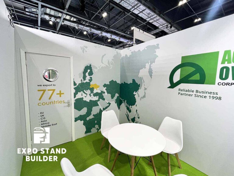 Messestand-Design und -Bau in London 3