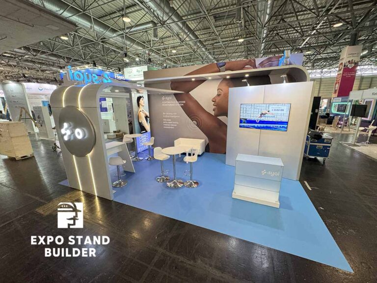custom-built exhibition stands in Vienna 1