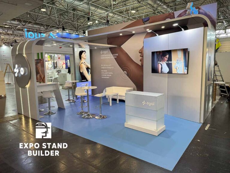 custom-built exhibition stands in Vienna 3