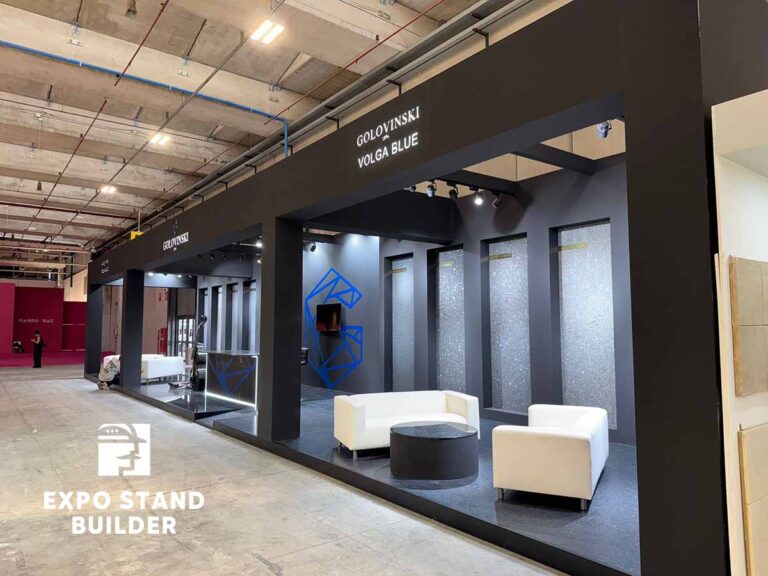 custom built exhibition stands in Verona 1