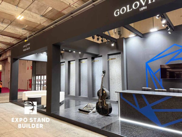 custom built exhibition stands in Verona 2