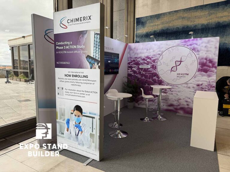 modular reusable exhibition stands in Prague 3